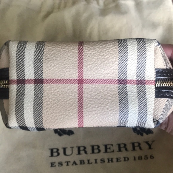 Burberry Haymarket Check Medium Cosmetic Case - Picture 6 of 6
